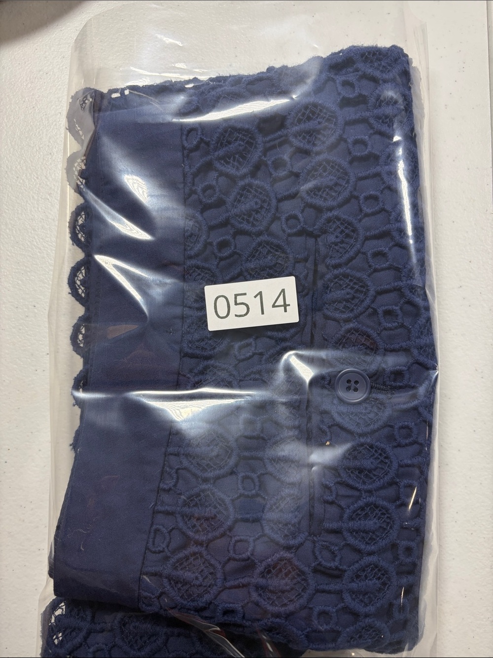 Club Monaco Navy Lace Diaz Aviator Shorts (10) - Picture 13 of 13